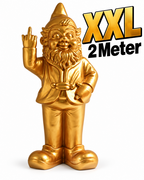 XXXL tuinkabouter 2 Meter (GOUD)