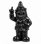 Kabouter middelvinger zwart (10cm)