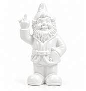 Kabouter middelvinger wit (10cm)