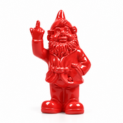 Kabouter middelvinger rood (10cm)