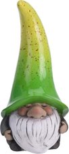 Kabouter met grote kaboutermuts groen (17cm)