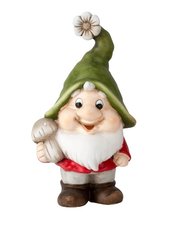 Tuinkabouter met paddenstoel (19cm)