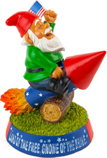 Tuinkabouter Patriotic