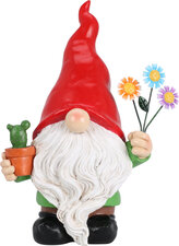 Kabouter met rode puntmuts 23cm