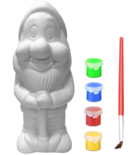 Verf je eigen tuinkabouter