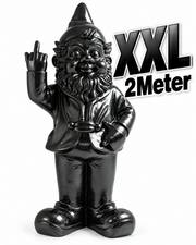 XXXL tuinkabouter 2 Meter (ZWART)
