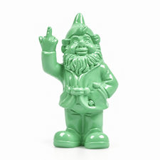 Kabouter middelvinger groen (10cm)